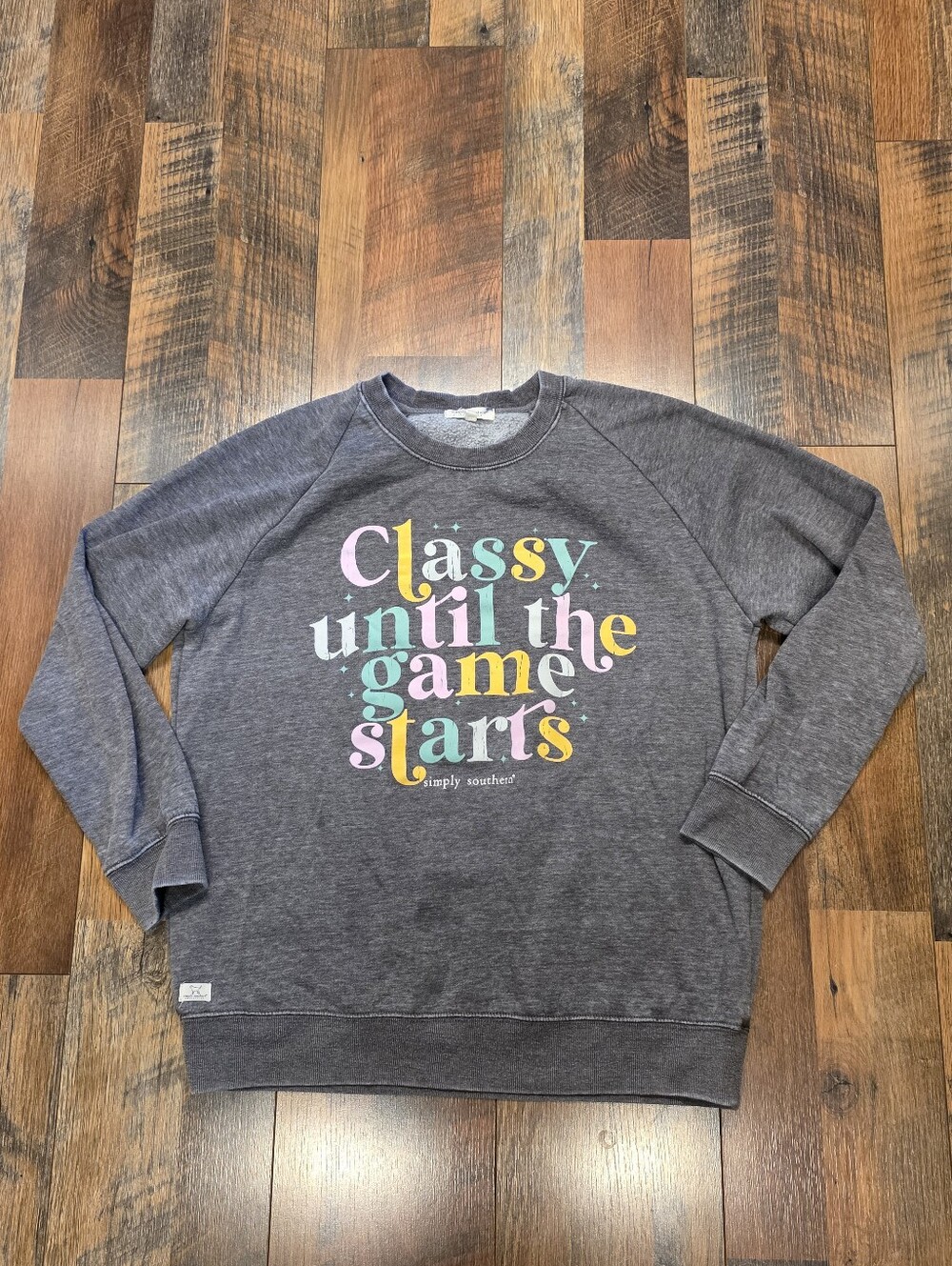 Simply Southern Sweatshirt - Classy until the game starts